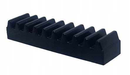 LEGO Technic ozubený stojan 1x4 čierny 3743 4205760 - 2 ks