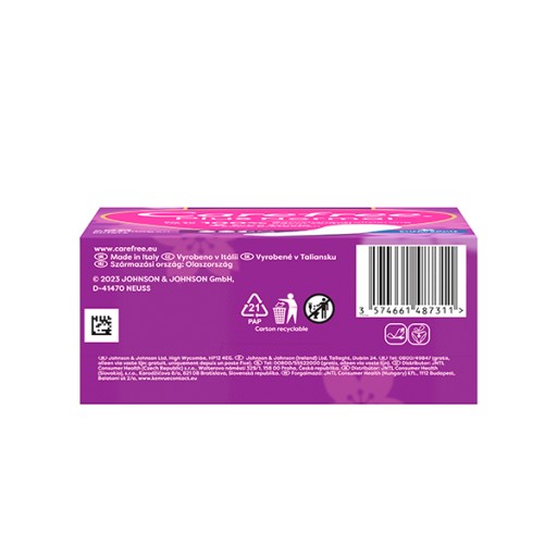Hygienické vložky CAREFREE Plus Original Fresh Scent 56 ks
