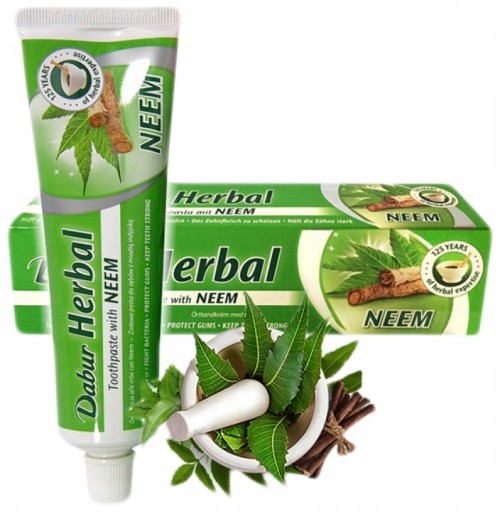 Pasta na odstraňovanie zubného kameňa NATURAL FLUORIDE FREE HERBAL DABUR 100ml