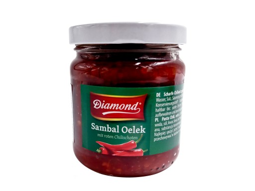 Sambal Oelek omáčka, veľmi pikantná 200g - Diamond