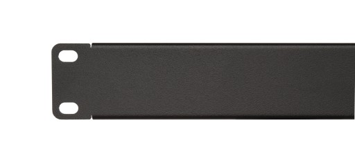 Kryt pre RACK 10'' 1U skrine, čierny STALFLEX