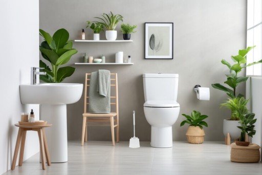 PRAKTICKÁ BIELA WC KEFA NA KÚPEĽŇOVÉ WC S NÁDOBOU
