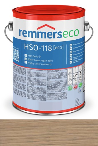 Remmers HSO 118 Olej na dosku Vzorka 100ml Strieborná šedá