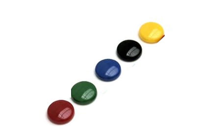 Argo magnety farebné 30mm 5 kusov