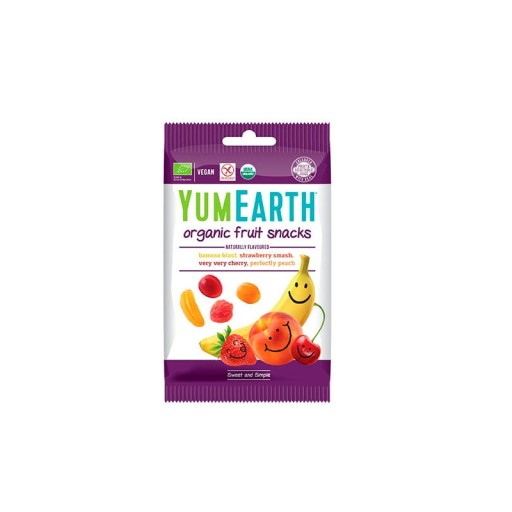 BIO ovocné želé, mix 4 príchutí, bezlepkové, vegánske, 50g YumEarth