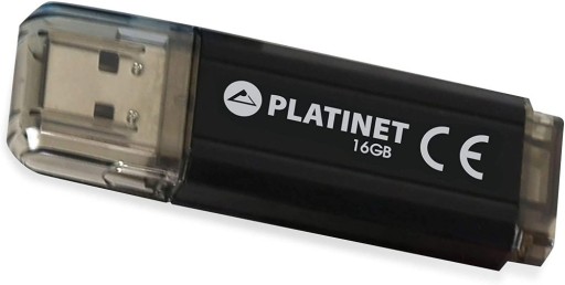 Hliníkový kľúč Platinet X-Depo 16GB USB 2.0