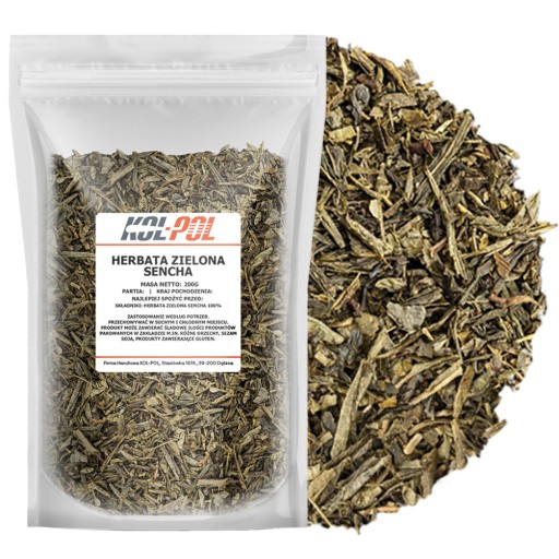 SENCHA ZELENÝ ČAJ 200g Japonský sypaný list