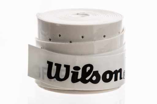 Tenisová lepiaca omotávka Wilson Overgrip - farba: biela