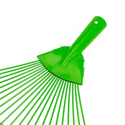 Kovový ventilátor Hrable na lístie na trávu 38 cm
