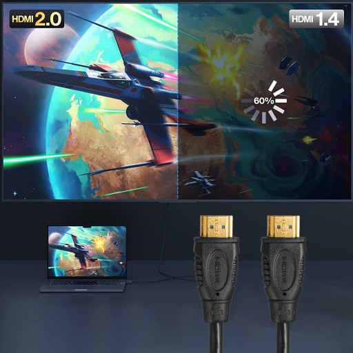 KÁBEL 7,5M HDMI HDMI 4K V2.0 HD 3D FULL HD
