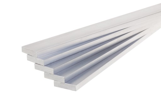 Hliníková plochá lišta 6060 T6 PA38 rezaná na rozmer 20x12mm | 10 cm