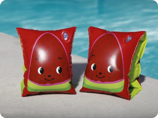 Náramky na plávanie s vodným melónom Bestway pre deti