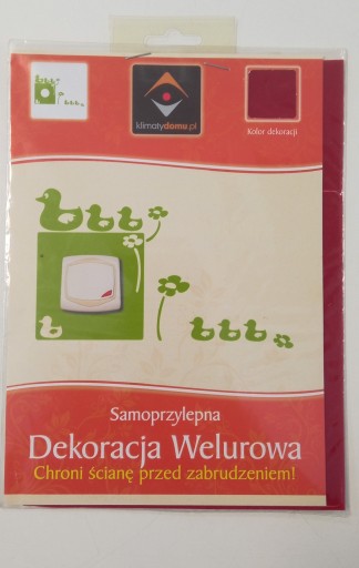 NÁLEPKA NA SPÍNAČ KONTAKTNÁ ZÁSUVKA PRE ZAMATOVÚ STENU MIX DIZAJNOV