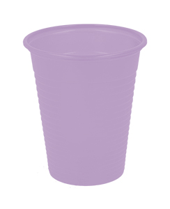 HRNČEK, FAREBNÉ plastové poháre, 50 ks. HEATHER