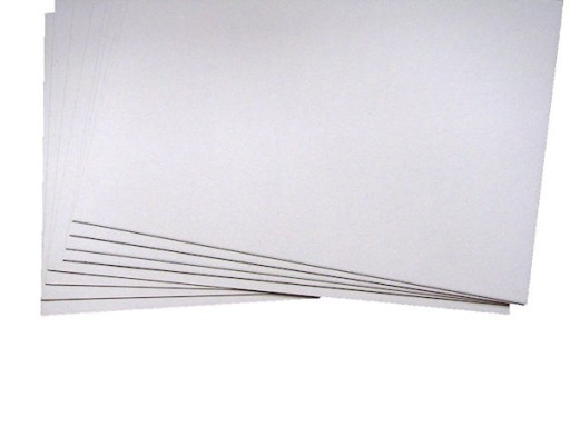 Modelovací kartón 10ks x 0,5mm A4 21x30cm