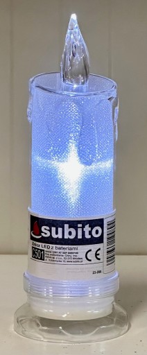 LED vložka do sviečok Subito 18 cm
