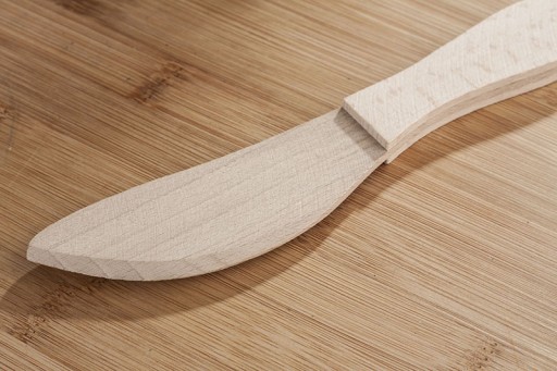 Drevený nôž 19 cm na maslo a masť