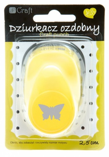 DEKORATÍVNY DIEROVAČ 2,5CM MOTÝĽ 038 DPCRAFT