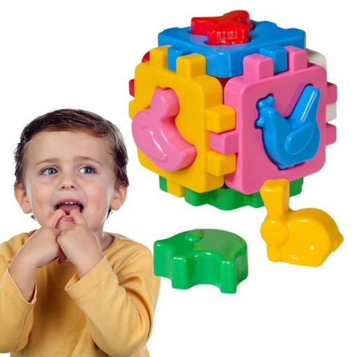 Triedič Hračka Zvieratká Inteligentné batoľa rozvíjajúce SORTERS Puzzle SKVELÉ