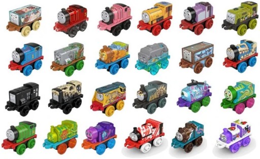 Thomas and Friends RIADKA V TAŠKE LOKOMOTÍVA Fisher Price Minis FCC92