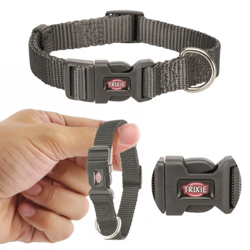 Prémiový golier, XS–S: 22–35 cm/10 mm, grafit