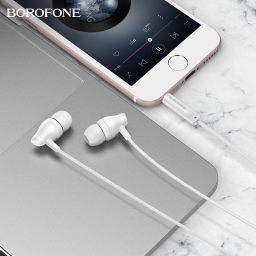 BM61 Jack 3,5 mm audio slúchadlá s mikrofónom NOVINKA