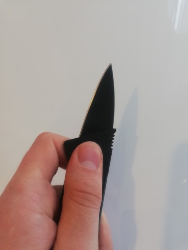 KNIFE Rozšíriteľná skladacia KREDITNÁ KARTA PREŽITIA