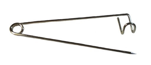 VEĽKÝ PONIKOLOVANÝ BEZPEČNOSTNÝ NÁBOJ - 1,9 cm x 10 cm