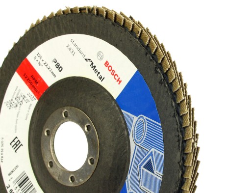 BOSCH KOTOUČ KLAPKA 125mm GR.80 NA KOV
