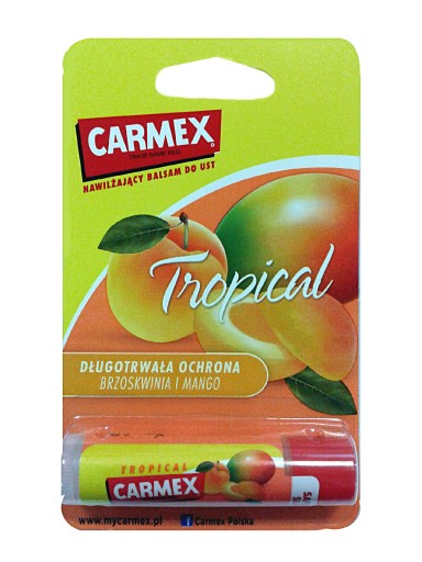 CARMEX Classic Hydratačný balzam na pery v tropickej tyčinke