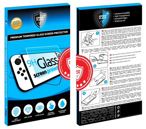 TEPELNÉ SKLO 9H OCHRANNÉ SKLO PRE NINTENDO SWITCH V1 V2 TEPELNÉ SKLO