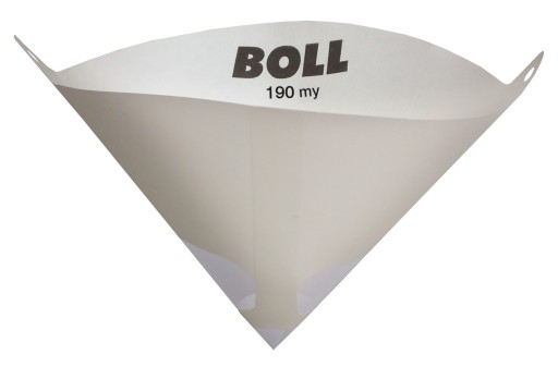 Papierové sitko BOLL s nylonovou vložkou 190µ