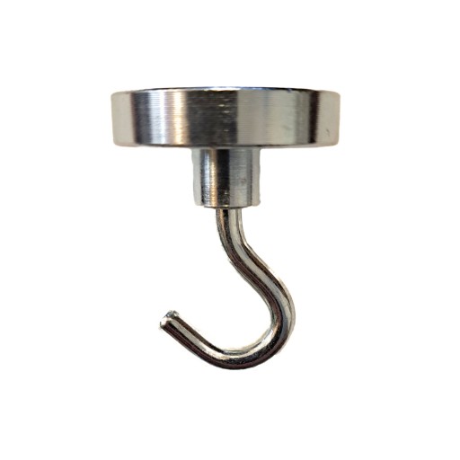 NEODYMOVÝ HÁK NA RÚČKU 25x7 mm magnet NOSNOSŤ 25 kg