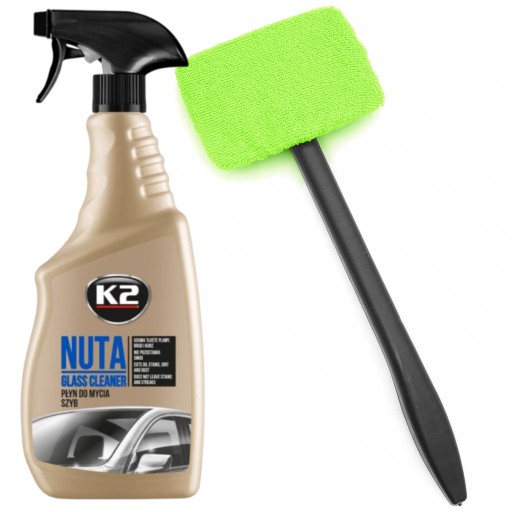 CHYTRÝ ČISTIČ SKLA - ČISTIČ OKIEN + K2 NUTA