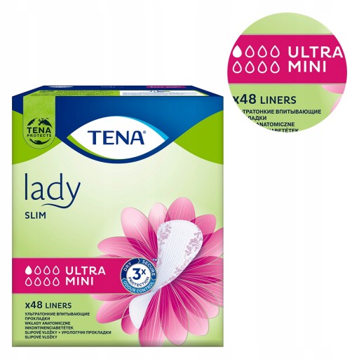 Vložky TENA Lady Slim Ultra Mini 48 kusov