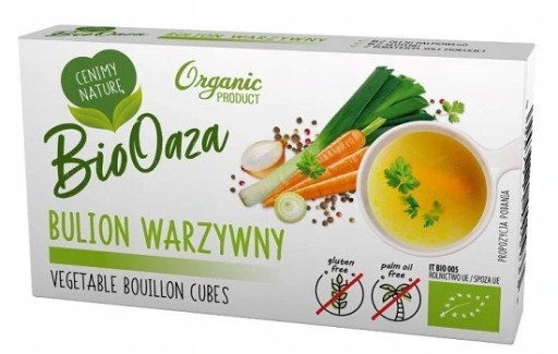 ZELENINOVÝ VÝVAR 6x11g BioOaza BIO vývar kocka