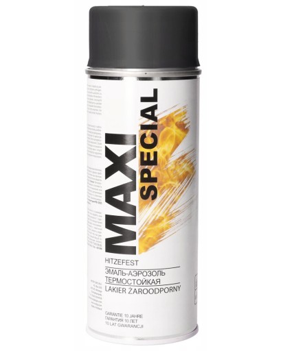 MOTIP MAXI akrylový lak na krby ČIERNA 400 ml
