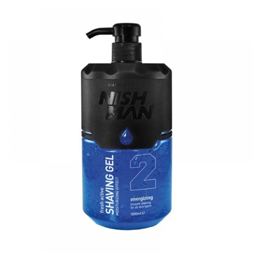 Nishman No.2 Blue Fresh Active gél na holenie 1L