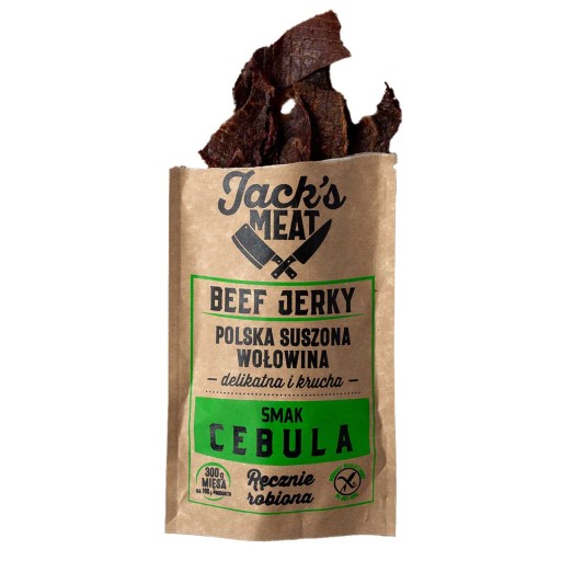 Jack's Meat sušené hovädzie mäso s cibuľovou príchuťou 30 g