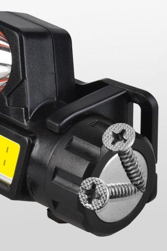 HLAVOVÁ LAMPA S MAGNETOVÝM COB MINI HLAVOVÝM SVETLOM USB HLAVOVÁ LAMPA