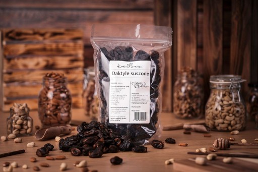 Datle sušené, bez semien, ZDRAVOTNÁ KUCHYŇA 1KG