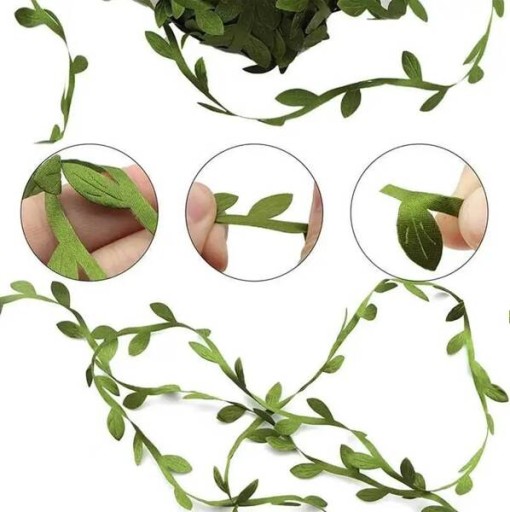 DEKORATÍVNA GARLANDA Ivy BOXWOOD LISTY VEĽKONOČNÉ SPOLOČENSTVO SVADBA IHS 10M