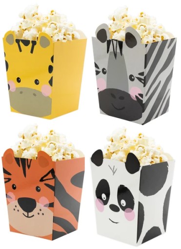POPCORNOVÉ BOXY HALLOWEEN MONSTER 6 ks
