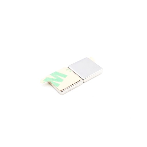 NEODYMOVÝ MAGNET 10x10x2 mm PLIEŠKA 3M -10 KS