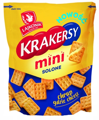 Lajkonik Mini slané krekry 100g
