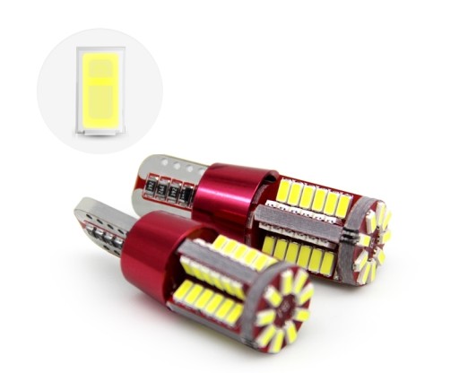 LED ŽIAROVKA XSTORM W5W T10 PARKOVACIE AUTÁ 57 LED CANBUS 360°