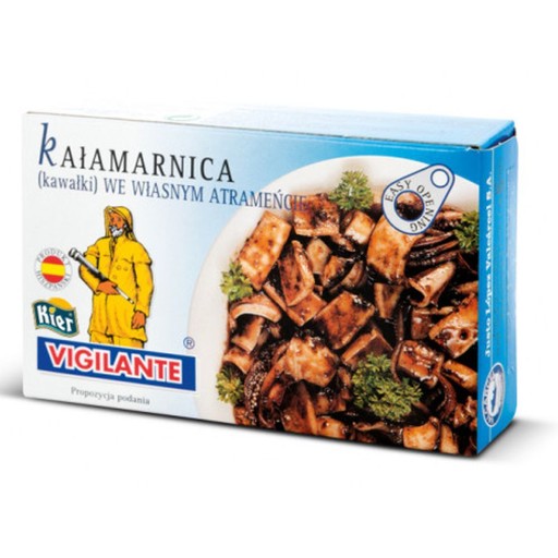 Kalmáre vo vlastnom atramente 115g VIGILANTE