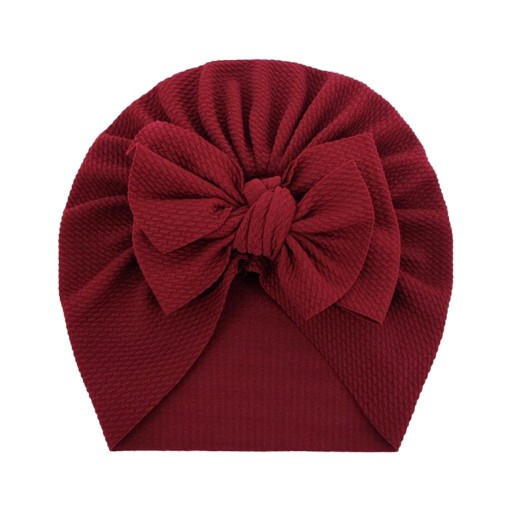 Detský turban s mašľou, dievčenská čiapočka