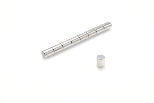 Neodymový magnet valcový MW 5x7 N38 10 ks.
