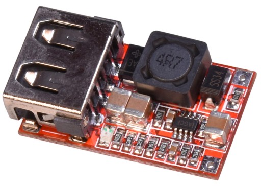 Napájanie regulátora meniča USB 5V 3A s 6-24V